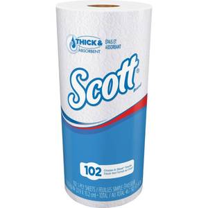 lot 7554 image: Scott Kitchen Roll Towels, White, 6 Pack