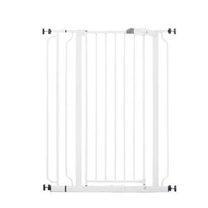 lot 7637 image: Regalo Easy Step� Extra Tall Walk Thru Baby Gate, Includes 4-Inch Extension Kit, 4 Pack of Pressure Mount Kit and 4 Pack Wall Cups and Mounting Kit