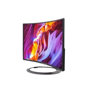 lot 7754 image: Sceptre C248W-1920R 24 Curved 75Hz Gaming LED Monitor Full HD 1080P HDMI DisplayPort VGA Speakers Ultra Thin Metal Black