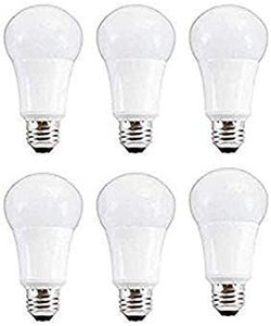 lot 7803 image: 6pk Tcp Led Bulb 9.5 Watt Omni Direct A19 60 Watt Equi