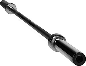 lot 7828 image: 6 Foot Bar Bell, Black