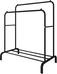 lot 7847 image: UDEAR Double Rod Garment Drying Rack