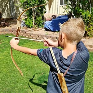 lot 7874 image: Adventure Awaits Quiver And Bow For Outdoor Play