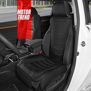 lot 7641 image: MotorTrend Car Front Seat Bottom Covers With Hang Down Pockets, Set Of 2