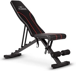lot 7673 image: Flybird Adjustable Exercise Bench Black