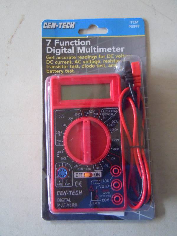7 Function Digital Multimeter Manual