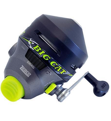 lot 6515 image: Big Cat Spincast Combo 2.61 Gear Ratio, 7 2 Piece Rod, 8-17 lb Line Rating