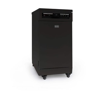 lot 7128 image: Black & Decker 18 Portable Dishwasher