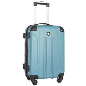 lot 7037 image: Travelers Club Chicago Plus Carry-On Luggage&nbsp