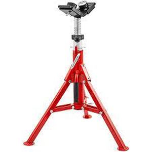 lot 7129 image: Mophorn V Head Pipe Stand Adjustable Height 28-52 Inch
