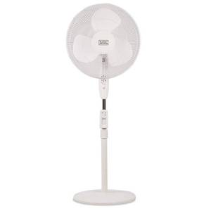 lot 49140 image: BlackDecker 16in.Stand Fan,White