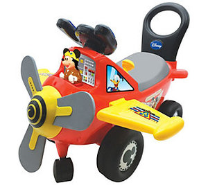 lot 49150 image: Kiddieland My First Mickey Plane Ride On