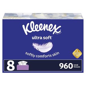lot 49194 image: 6 - Ultra Soft Kleenex Facial Tissues