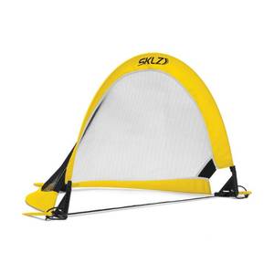 lot 49223 image: SKLZ Playmaker Goal Set,YellowWhite, 2 Goals