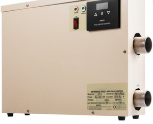 lot 49230 image: 11KW 240V Swimming Pool & SPA Hot Tub Electric Water Heater Digital Thermostat
