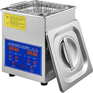 lot 49238 image: VEVOR Ultrasonic Cleaner 2L Digital Ultrasonic Parts Cleaner Stainless Steel