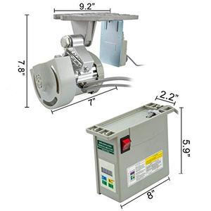 lot 49302 image: Mophorn Sewing Machine Servo Motor, 550W 110V 4500rpm Brushless Servo Motor