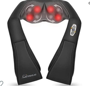 lot 49304 image: Snailax Shiatsu Neck and Shoulder Massager
