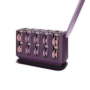 lot 49306 image: Remington Pro Hair Setter with Thermaluxe Advanced Thermal Technology Electric Hot Rollers, Purple