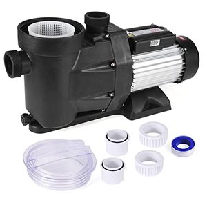 lot 49343 image: Oswerpon 2.5 HP Pool Pump,8880 GPH 1850W Powerful Above Ground Swimming Pool Pump with Strainer Basket.