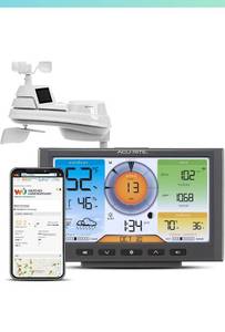 lot 49350 image: AcuRite Iris 5-in-1 Home Weather Station