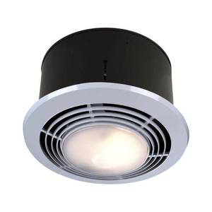 lot 49351 image: Broan-Nutone 9093WH 1500W 70 CFM HeaterFanLightNightlight