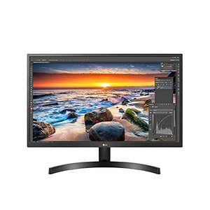 lot 49357 image: LG 27UK500-B Monitor 27in.UHD (3840 x 2160) IPS Display, AMD FreeSync Technology, sRGB 98% Color Gamut, HDR 10, OnScreen Control, Wall Mountable,Black