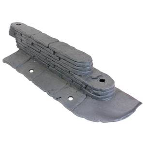 lot 49369 image: Box of Emsco Bedrocks Lawn Edging Wall, Slate Color