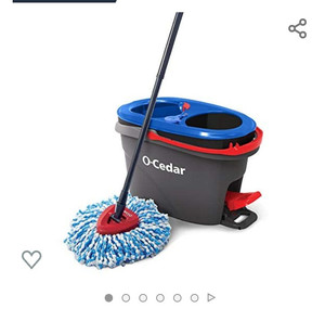 lot 49379 image: O-Cedar EasyWring RinseClean Microfiber Spin Mop and Bucket