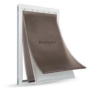lot 49392 image: PetSafe Extreme Weather Dog and Cat Door,Aluminum Frame Pet Door, X-Large