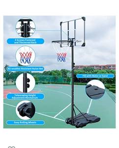 lot 49394 image: Rakon Portable Basketball Hoop