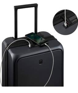 lot 49429 image: Level8 Road Runner Pro Carry-On Luggage, 20in., Black