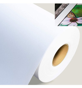 lot 49439 image: GoGoArt Premium Polyester wide format Inkjet Matte Canvas roll Printable, 44 inch x 60 ft