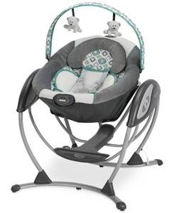 lot 49440 image: Graco Baby Swinging Glider Lxp Affinia Chair