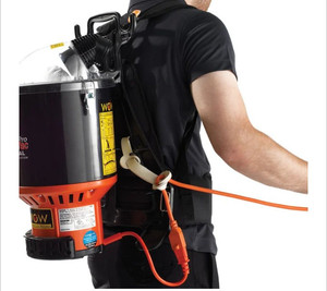 lot 49442 image: Hoover 6.4 Qt. Commercial Backpack Vacuum Cleaner