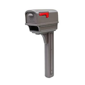 lot 49444 image: Gibraltar Gentry Plastic Post and Box