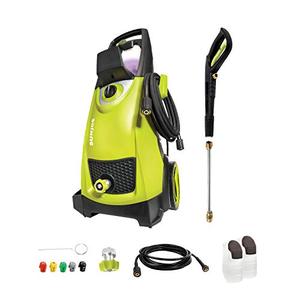 lot 49451 image: Sun Joe 2030 Max PSI 1.76 GPM 14.5-Amp Electric High Pressure Washer, Cleans CarsFencesPatios, Model SPX3000