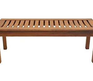 lot 49457 image: Achla Designs Backless, 4 ft Natural Finish Bench, 48-in L