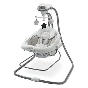 lot 49459 image: Graco DuetConnect LX Swing and Bouncer, Redmond