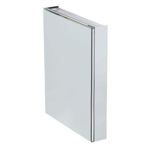 lot 24906 image: Pegasus - 24 inch Recessed or Surface Mount Medicine Cabinet with Silver Beveled Mirror - Retail $179.00