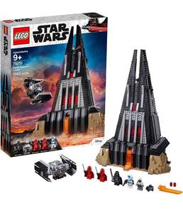 lot 28853 image: $$ LEGO Star Wars Darth Vaders Castle 75251 Building Kit Includes TIE Fighter, Darth Vader Minifigures, Bacta Tank and More (1,060 Pieces) - (Amazon Exclusive) Retail $219