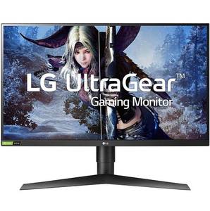 lot 28855 image: $$ LG 27GL850-B 27 Inch Ultragear QHD Nano IPS 1ms NVIDIA G-Sync Compatible Gaming Monitor, Black Retail $299