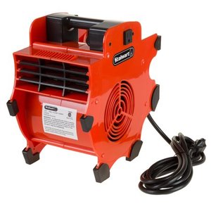 lot 28893 image: Portable Adjustable Industrial Fan Blower- 3 Speed Heavy Duty Mechanics Floor and Carpet Dryer By Stalwart
