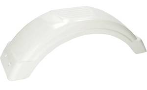 lot 29830 image: Fulton 008541 White Plastic Fender for 8-12 Tire Size - Set of 2