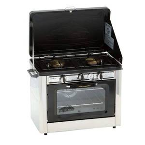 lot 73549 image: Camp Chef Outdoor 2-Burner Range with Oven