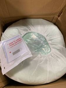 lot 73573 image: Best Price Mattress 3 Inch Ventilated Memory Foam Mattress Topper, Cooling Gel