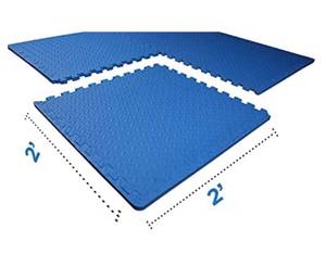 lot 73583 image: 23 Mats BalanceFrom Puzzle Exercise Mat with EVA Foam Interlocking Tiles