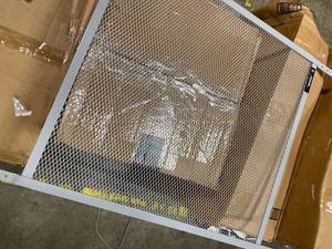 lot 73612 image: 24 x 26 wall Window Screen Mountable to WinDow Seal Used to Keep Children From Fall Out The Window