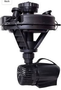 lot 30648 image: $$ Pond Boss DFTN12003L Floating Fountain With Lights, 50 Foot Power Cord, 14 hp - Retail $500