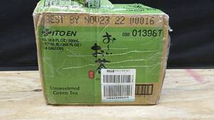 lot 34237 image: ITOEN Unsweetened Green Tea, 12 pack - 16.9 oz. Bottles